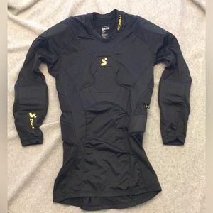 Storelli 3/4 sleeve Small goalkeeper lightweight compression padded undershirt